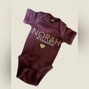 Custom personalized, baby toddler clothes, Custom Name Design, Variety color